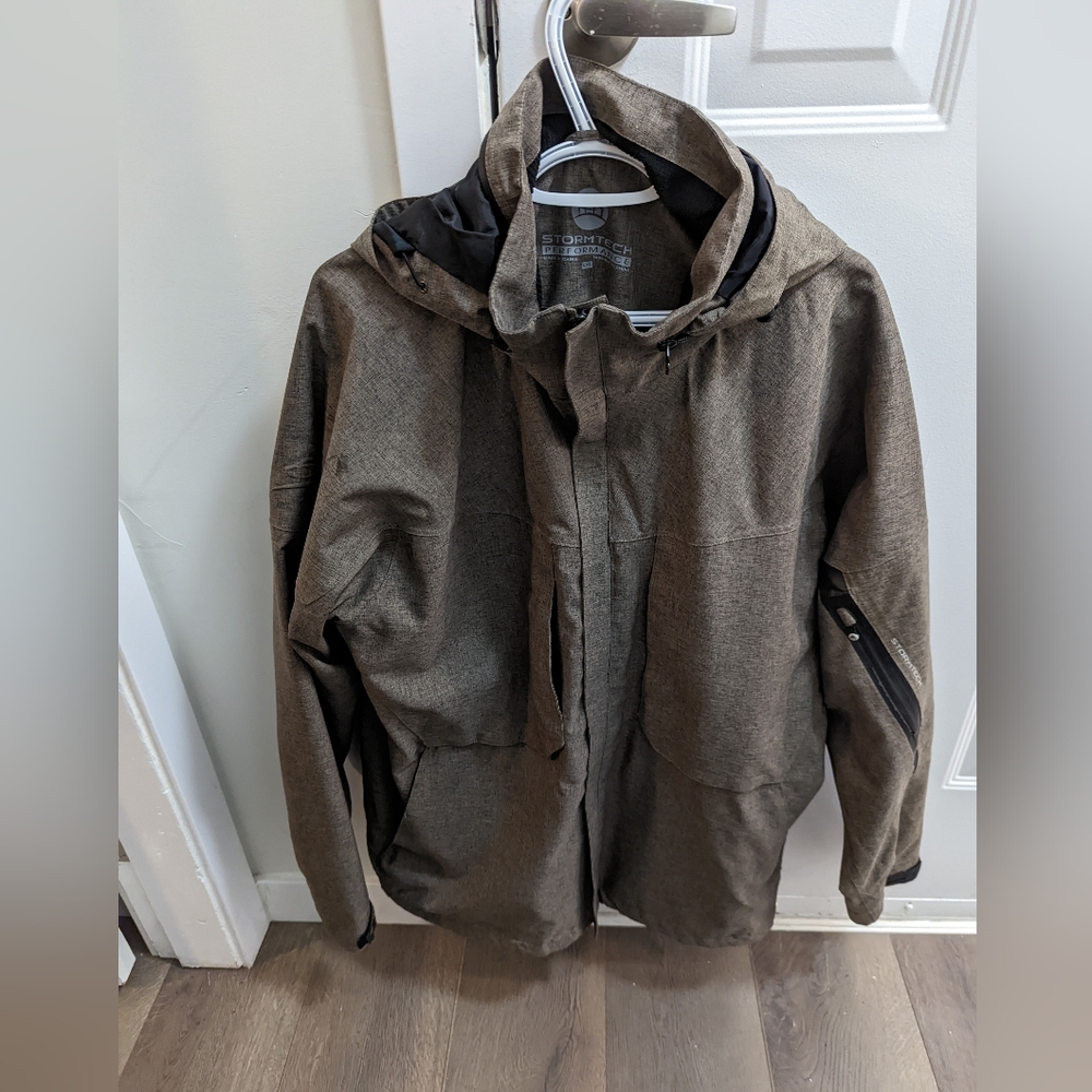 Stormtech Rain Jacket- Brown Size L